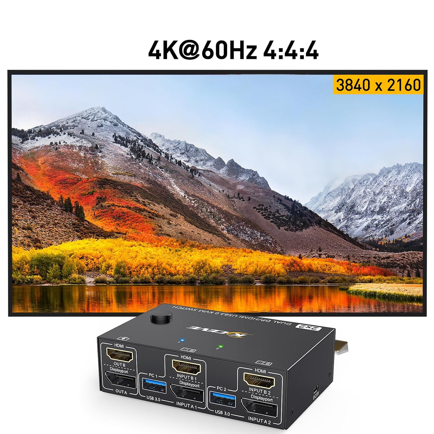 モニタ切替器(KVM Switch)の導入
